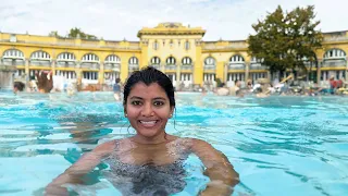 WORLD FAMOUS Széchenyi Thermal Bath from inside? #Thermalbath #budapest