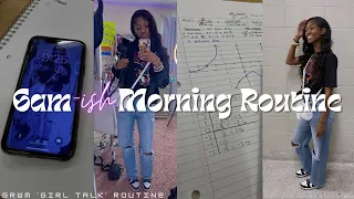 MY 6AM HIGHSCHOOL MORNING ROUTINE *realistic* ✰ |grwm hygiene skin care| iam slimm