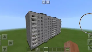 Дом серии 464Д в Minecraft.