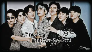 Requested 🌼 #BTS 💜 OT7 Fmv On ✨ Baaton Ko Teri Bollywood song 💕