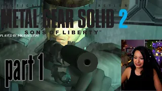 First Playthrough | Metal Gear Solid 2: Sons of Liberty | Part 1 | Let's Play w/ imkataclysm