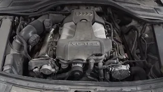 2013 Audi A8 3.0L V6 Supercharged CTUB Parts Vehicle Engine Test (210514)