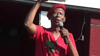 President @Julius_S_Malema Addresses the EFF Community meeting in MOLETJIE. #EFFCommunityMeetings