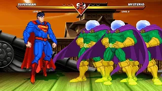 SUPERMAN vs MYSTERIO - Highest Level Incredible Epic Fight!