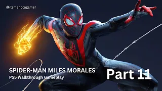 SPIDER-MAN MILES MORALES PS5 Walkthrough Gameplay Part 11 - Side Missions [No Commentary]