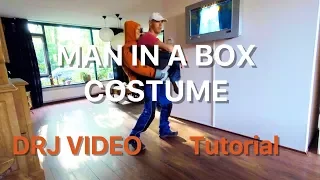 Funny DIY "Man in a box" costume tutorial.