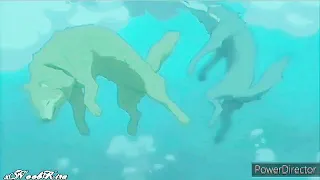 wolf's rain underwater scenes brightened and sharpness