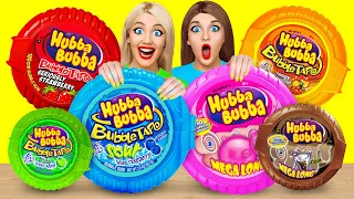 Bubble Gum Blowing Battle | Funny Moments by Multi DO Food Challenge