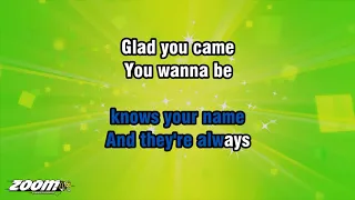 Gary Portnoy - Where Everybody Knows Your Name - Karaoke Version from Zoom Karaoke