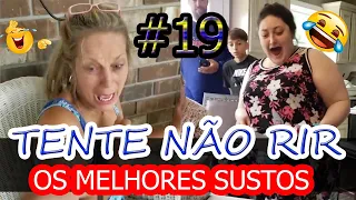 TENTE NÃO RIR - Os Melhores Sustos Engraçados #19 Melhores Memes e Vídeos Engraçados ShowDoAnderson