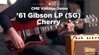 1961 Gibson LP (SG) Cherry | CME Vintage Demo | Joel Bauman