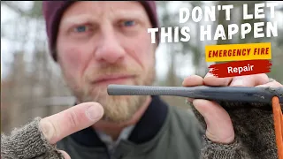 Fix Bumps on a Ferro Rod: Emergency Fire Techniques