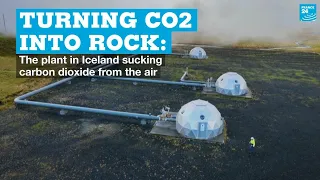 Turning CO2 into rock: The plant in Iceland sucking carbon dioxide out of the air • FRANCE 24