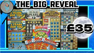 THE BIG REVEAL & £35 WORTH OF SCRATCHCARDS