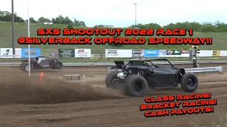 SXS Shootout Race #1 2022 In Mears Michigan!! Racing some Of The Fastest SXS's In The Country!!