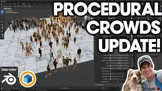 Procedural Crowds UPDATED! New Crowd Placement Tool!