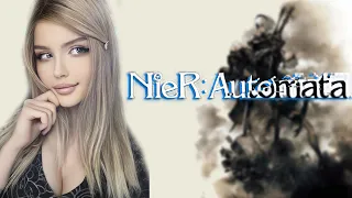 NIER AUTOMATA ПРОХОЖДЕНИЕ  ➤ На Русском ➤ НИЕР АВТОМАТА Геймплей и Обзор