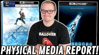 AQUAMAN 2 And Leviathan ON 4K! - The Physical MEDIA Report #192