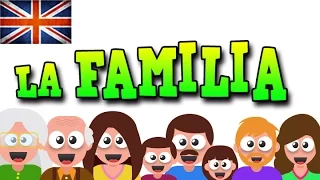 LA FAMILIA EN INGLÉS   - APRENDE INGLÉS CON MR PEA - ENGLISH FOR KIDS