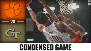 Clemson vs. Georgia Tech Condensed Game | 2022-23 ACC Men’s Basketball