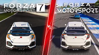 Forza Motorsport 8 vs Forza Motorsport 7 - Direct Comparison! Attention to Detail & Graphics! 4K