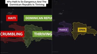 WHY HAITI AND THE DOMINICAN REPUBLIC ARE SO DIFFERENT? 🤔❓