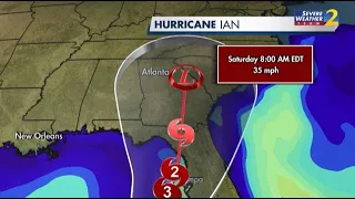 Georgians bracing for Hurricane Ian as storm heads toward Florida | WSB-TV