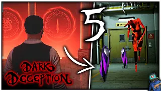 Dark Deception Chapter 5 Level 10 Boss & Mannequins Abilities, Mall Traps & More (DD Chapter 5)