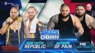 New Catch Republic vs Authors of Pain (2/2): SmackDown, May. 03, 2024