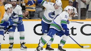 Nashville Predators vs Vancouver Canucks Round 1 All Goals