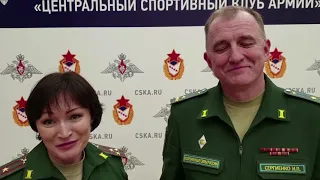 Светлана Ишмуратова и Игорь Петрович Сергиенко  - представитель ГВПУ ВС РФ о Дворце спорта Юнармии