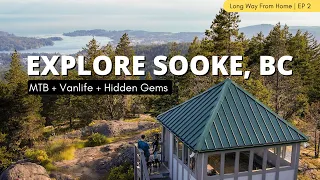 Mountain Biking To A Fire Tower On Vancouver Island