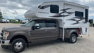 2020 Host Everest Triple Slide Truck Camper Walk through