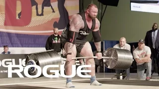 2017 Arnold Strongman Classic - Rogue Elephant Bar Deadlift / 4K