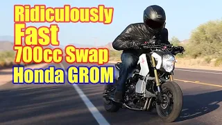 The 700CC Honda Grom FIRST RIDE