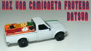 Camioneta Datsun Frutera Hot Wheels