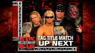 The Undertaker & Kane vs Edge & Christian Tag Titles Match 7/3/00