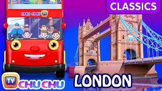 ChuChu TV Classics - Wheels On The Bus - London City | Nursery Rhymes and Kids Songs
