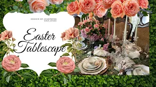 Easter Tablescape Elegant Easter Table Setting | How To Set A Table For Easter