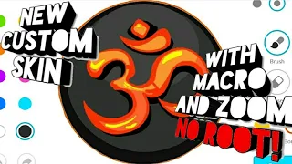 Agar.io GAMEPLAY WITH NEW CUSTOM SKIN WITH MACRO AND ZOOM NO ROOT! | Ragnarok YT