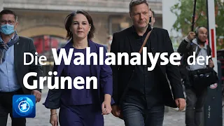 Bundestagswahl 2021: Grünen-Analyse von Baerbock und Habeck
