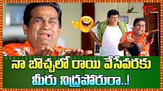 నా బొచ్చలో రాయి వేసేవరకు మీరు నిద్రపోరురా..! Brahmanandam Ultimate Comedy | TeluguOne Comedy