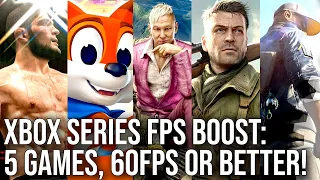 Xbox FPS Boost Analysis: 60FPS/120FPS Back Compat on Xbox Series X|S Tested!