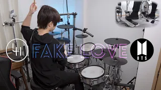BTS - 'FAKE LOVE' Drum Cover【Luke Holland - Drum Remix】