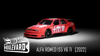 Hot Wheels Alfa Romeo 155 V6 TI Hot Wheels Boulevard [2022]
