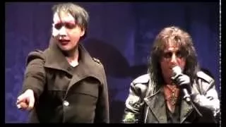 Alice Cooper w/ Marilyn Manson "I'm Eighteen" St. Charles, MO 6/25/13