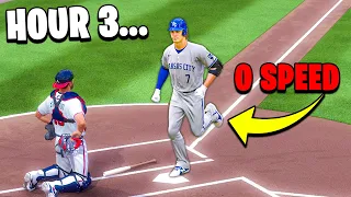 Can A Player With 0 Speed Hit A Inside The Park Home Run?