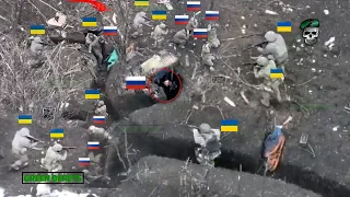 Horrible Footage! Ukrainian Army kill 470 Russian soldiers during brutal ambush in Bakhmut trench