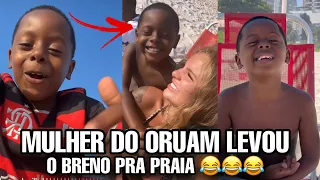 MULHER do ORUAM levou o BRENO pra PRAIA e DEU RUIM…