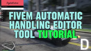 FiveM Automatic Handling Editor Tool Tutorial